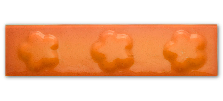 FLEX dekor pomara?czowy 30/45/60x10cm